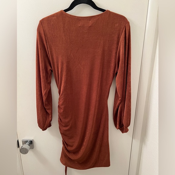 🍁 NWT! LSPACE Melissa Dress in Coffee - Size S - Picture 5 of 7
